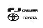 Toyota Fj Cruiser 2007-2015 Rear Door Emblem Logo Badge Nameplate Gloss Black. Fixed Price $43.99.