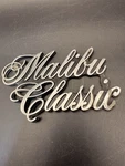 Vintage Malibu Classic Emblem Badge Gm 345383 Oem Script Trim Chevrolet Chevy. Fixed Price $32.85.