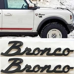 2PCS For 2021-2025 Bronco Fender Replacement Emblems Badge Gloss Black. Fixed Price $25.95.