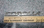 2009 2010 Toyota Corolla Sedan Trunk Emblem Badge 75442-02181 Nameplate Oem Rear. Fixed Price $16.00.