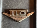 Ihc International 110 Series Truck Emblem Badge - Broken Tabs. Fixed Price $25.00.