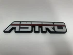 Chevrolet Astro Side Emblem Logo Badge Symbol Name Plate Used 15594599 Tabs!!. Fixed Price $48.99.