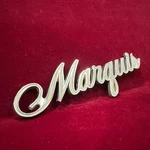 Vintage 1969 Mercury Marquis Fender Trunk Script Emblem C9MB-65291B62-B Oem. Fixed Price $14.50.