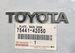 Toyota 75441 42050 Rear Lifgate Emblem. Oem Refurbished. 2006/2012 RAV4. Fixed Price $8.00.