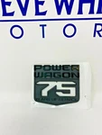 2021 Ram 2500 Power Wagon 75TH Anniversary Edition C Pillar Nameplate Emblem New. Fixed Price $60.26.