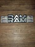 1989 Dodge Ram D100 Passenger And Driver's Side Emblems. Fixed Price $50.00.
