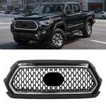 Fit For 2016-2023 Toyota Tacoma Trd Front Bumper Grille Chrome W/black Molding. Fixed Price $139.00.
