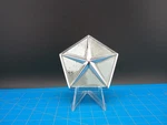 Vintage Chrysler Pentastar Emblem Badge 4229712 4319768 Trunk Slide Ornament. Fixed Price $24.99.