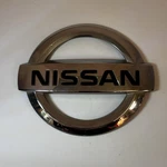 Nissan Emblem Badge Logo 90890-1AA0A Chrome/black 4.1IN (105MM) Oem Used Euc. Fixed Price $24.99.