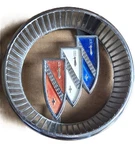 1963 Buick Electra Lesabre Grille Center Ring & Red/white/blue Tri-shield Emblem. Fixed Price $149.95.