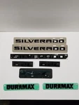 Silverado Duramax Rst Gm Piece Gloss Black Emblem Package 85592711 Oem New. Fixed Price $85.00.