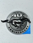 2004 Ford Mustang 40TH Anniversary Fender Emblem Badge 4R3J-16C148-AB Oem Nos. Fixed Price $45.00.