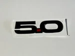 2017-2020 Ford Mustang Gt Front Wing Badge 5.0 Black GR3J-16C148-AA New Oem. Fixed Price $18.00.