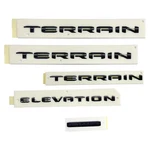 26618384 2025-2026 Gmc Terrain Elevation Gloss Black Emblem Package Set Of. Fixed Price $143.98.