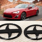 Emblem Set For Scion Frs Fr-s 2012-2016 Front Rear Matte Black Badge Nameplates. Fixed Price $20.99.