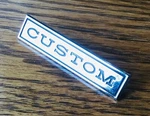1960S Dodge Chrysler Custom Emblem Vtg Mopar Nos Badge Logo Nameplate 3811 496. Fixed Price $18.95.