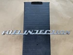 Oe "fuel Injection" Vw Beetle, 1970'S Rear Decklid Hood Emblem. Script 9" Long. Fixed Price $25.00.