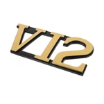 Jaguar Xjs Boot Lid Badge Rear Tailgate Gold Emblem Coupe Original BEC4717G. Fixed Price $42.63.