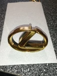 New Lexus RX300 Gold Emblem Oem 1999 2000 Badge Radiator Nice 8676. Fixed Price $75.00.