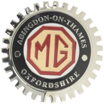 Triple-c Abingdon Thames Car Grille Badge Bge Stmg. Fixed Price $34.68.