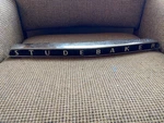 1953 Studebaker Commander Trunk Emblem Xo 872. Fixed Price $129.50.