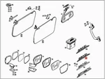 Genuine Mercedes W113 Pagode Type Designation 1138170415. Fixed Price $290.29.