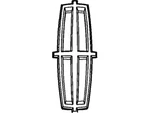 Genuine Ford Fender Emblem 8A1Z-16720-D. Fixed Price $16.28.