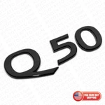 For Infiniti Q50 Rear Trunk Logo Letter Badge Emblem Nameplate Sport Gloss Black. Fixed Price $37.99.