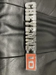 Used Gm Chevrolet Cheyenne 10 Front Fender Emblem (1971 - 1972). Fixed Price $49.95.