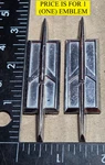 (1) Oldsmobile Cutlass Supreme Circa '82 Rocket Fender Enblem 557883 6437. Fixed Price $16.00.