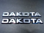 1987 88 89 90 Dodge Dakota Emblems Oem 4357061 Pair. Fixed Price $49.99.
