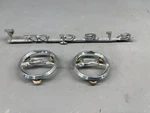 1967 Chevy Impala Quarter 1/4 Panel Emblem Nameplate Trim Molding Script Oem. Fixed Price $124.22.