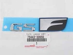 Genuine Oem Lexus 2016-2020 Gs F Sport Rear Trunk Deck Lid Emblem 75443-30650. Fixed Price $55.15.