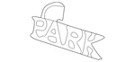 Genuine Gm Rear Fender Park Avenue Name Plate 25641037. Fixed Price $29.01.