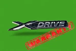 2008-2013 Bmw X5 X3 Xdrive Side Fender Chrome Number Emblem Logo Badge Oem. Fixed Price $19.68.