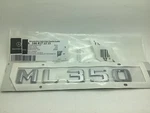 Mercedes ML350 MK350 W166 Chrome Badge Boot Rear Tailgate Name Emblem Genuine. Fixed Price $64.28.