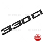Gloss Black Bmw 330CI Car Trunk Lid Nameplate Letter Emblem Badge Performance. Fixed Price $19.99.