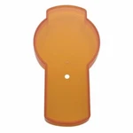 United Pacific 38885-2 Emblem Light Lens, Amber, For Kenworth. Fixed Price $27.05.