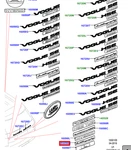 Genuine Range Rover L405 Atlas "autobiography" Rear Name Plate LR096111/LR113646. Fixed Price $120.33.