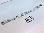 Oem 1965 1966 Chevy Belair Chrome Script Quarter Panel Emblem Trim 4497068 E7-5. Fixed Price $64.95.