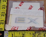 Nos Kia Sedona Circa '03 Lift Gate "ex" Emblem 0K55E 51742A 5712). Fixed Price $20.00.