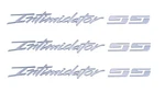 3PC Intimidator Ss Emblem Letters Badge 88980874 Silver 17 Inch. Fixed Price $56.95.