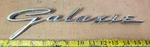 Ford Galaxie Circa '62 Rear Fender Emblem 11.8" C2AB 62291 A36-A X171). Fixed Price $40.00.
