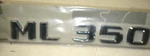 Mercedes Benz 1648171215 ML350 Model Plate. Fixed Price $32.99.