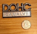 Nos Oem Oldsmobile Cutlass Supreme Dohc 24 Valve Front Fender Emblem 1991 - 96. Fixed Price $7.99.