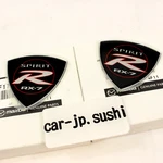 Mazda Genuine RX-7 FD3S Spirit-r Emblem Front Side Fender 2-SET F175-51-781 X2. Fixed Price $116.23.