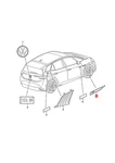 Genuine Vw ID.3 ID.4 E11 E41 E91 Badge Self-adhesive 10A853688EXER. Fixed Price $61.88.