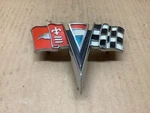 Nors 1963-1964 Corvette Nose Emblem Gm Reproduction 3797400 New. Fixed Price $79.99.