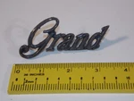 Vtg 1975 76 77 78 Mercury Grand Marquis Car Vehicle Trunk Emblem Badge D5MB16B. Fixed Price $18.00.