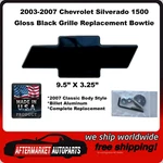 2003-2007 Chevrolet Silverado 1500 Gloss Black Aluminum Bowtie Emblem 96183K. Fixed Price $78.88.
